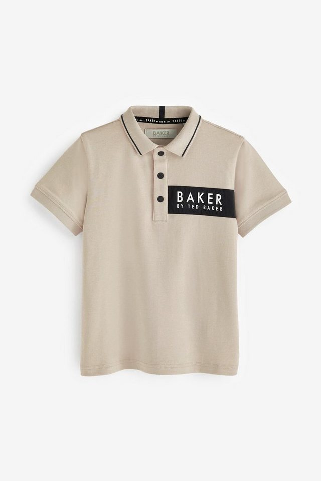 Baker by Ted Baker Poloshirt Baker by Ted Baker Langarm-Poloshirt mit Einsatz (1-tlg) von Baker by Ted Baker