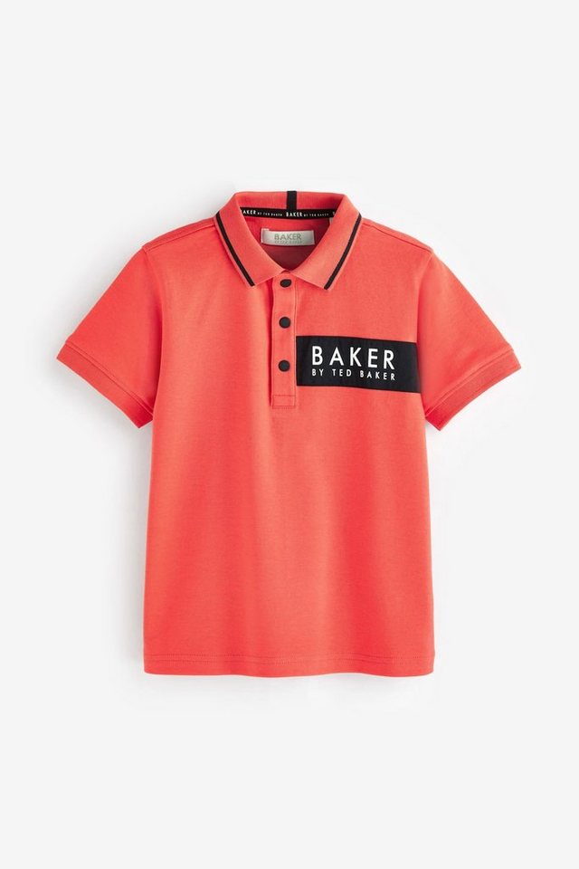 Baker by Ted Baker Poloshirt Baker by Ted Baker Langarm-Poloshirt mit Einsatz (1-tlg) von Baker by Ted Baker