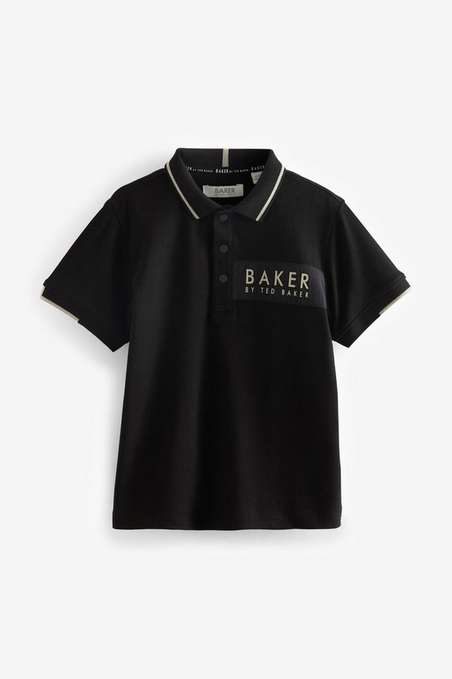 Baker by Ted Baker Poloshirt Baker by Ted Baker Langarm-Poloshirt mit Einsatz (1-tlg) von Baker by Ted Baker