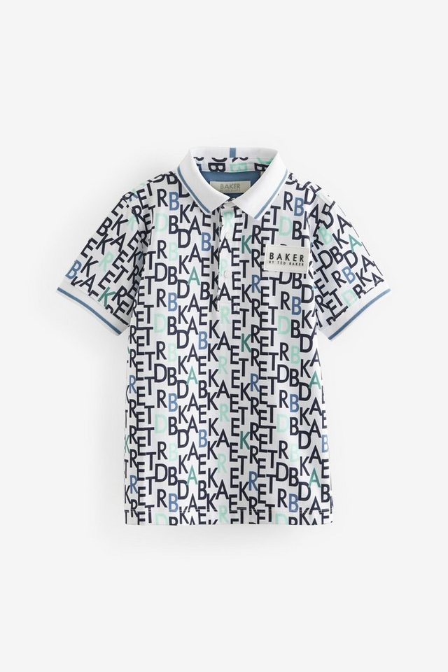 Baker by Ted Baker Poloshirt Baker by Ted Baker Poloshirt mit Geomuster (1-tlg) von Baker by Ted Baker