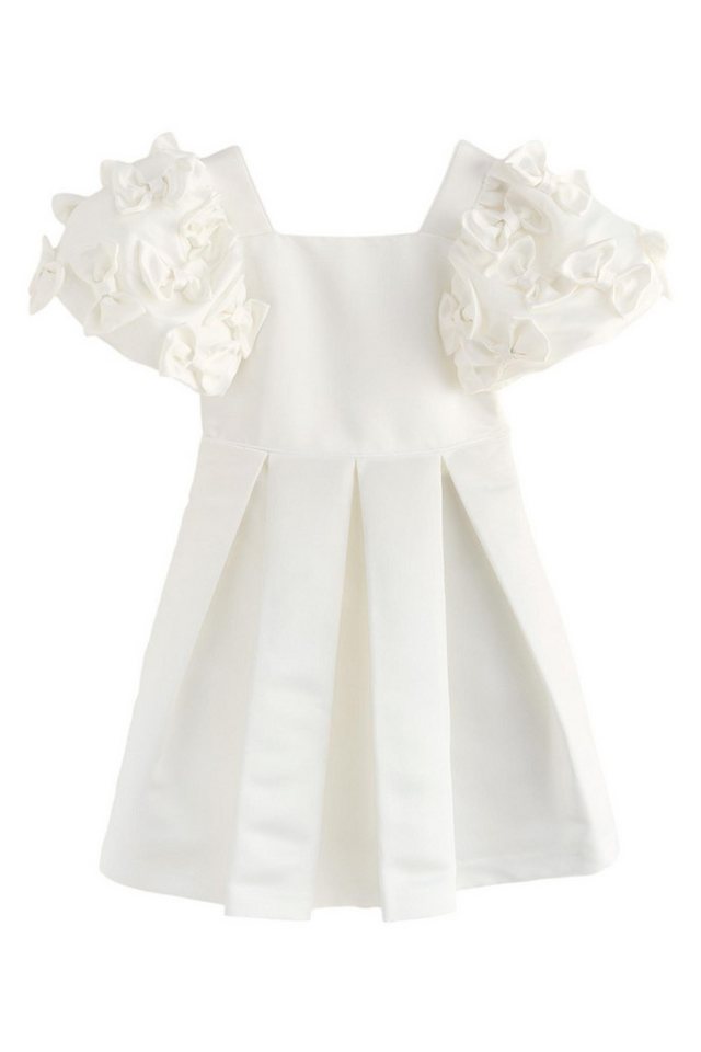 Baker by Ted Baker Satinkleid Baker by Ted Baker Satinkleid mit Puffärmeln (1-tlg) von Baker by Ted Baker