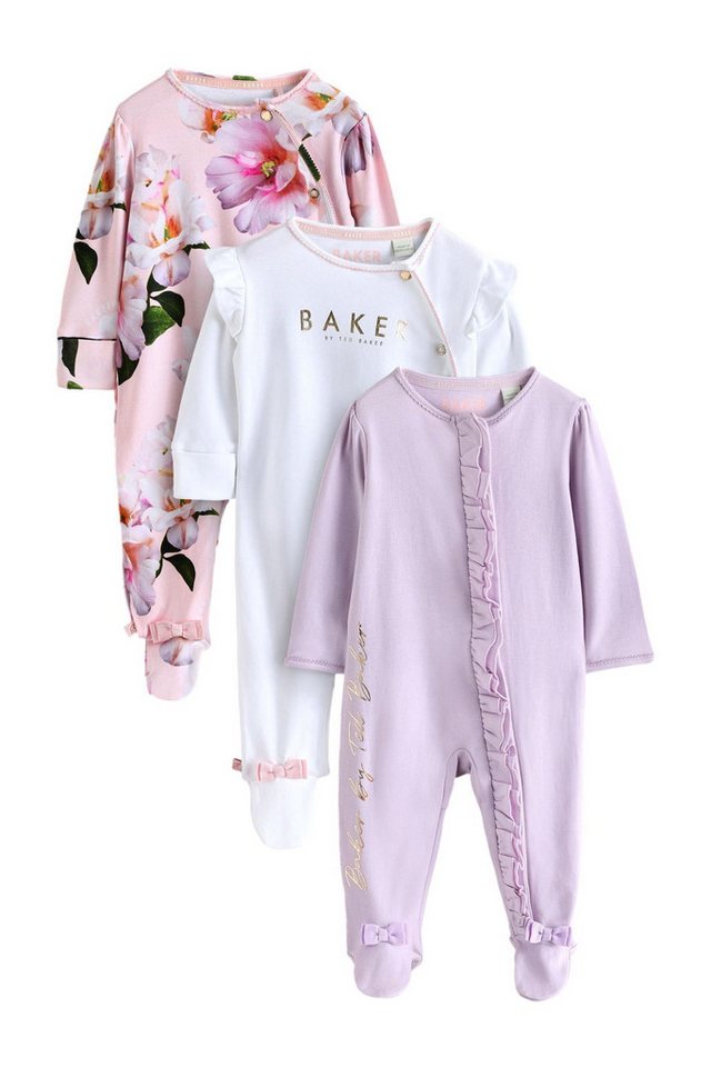 Baker by Ted Baker Schlafoverall Baker by Ted Baker Schlafanzüge im 3er-Pack (3-tlg) von Baker by Ted Baker
