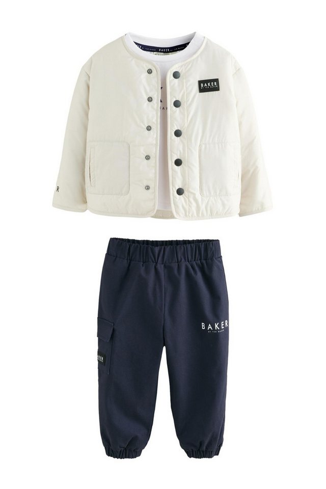 Baker by Ted Baker Shirt, Hose & Jäckchen Baker by Ted Baker Jacke, T-Shirt, Jogginghose Set (3-tlg) von Baker by Ted Baker