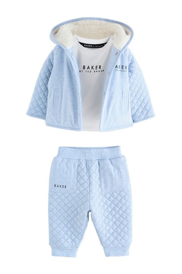 Baker by Ted Baker Shirt & Hose Baker by Ted Baker Steppjacke, T-Shirt und Hose (3-tlg) von Baker by Ted Baker