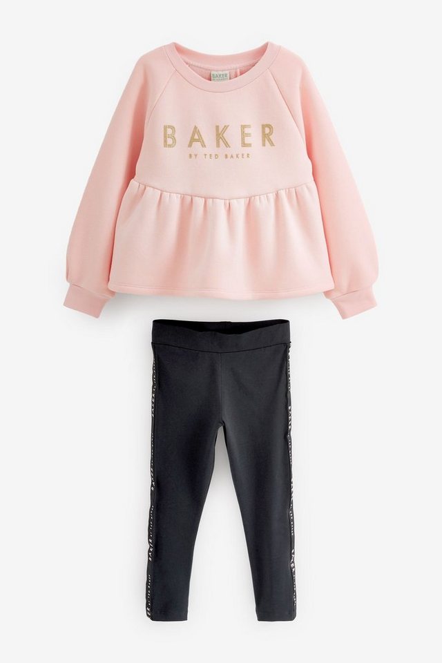 Baker by Ted Baker Shirt & Leggings Baker by Ted Baker Schößchen-Pullover + Leggings (2-tlg) von Baker by Ted Baker