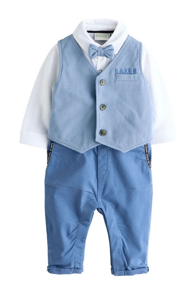 Baker by Ted Baker Strampler Baker By Ted Baker eleganter Strampler mit Fliege (3-tlg) von Baker by Ted Baker