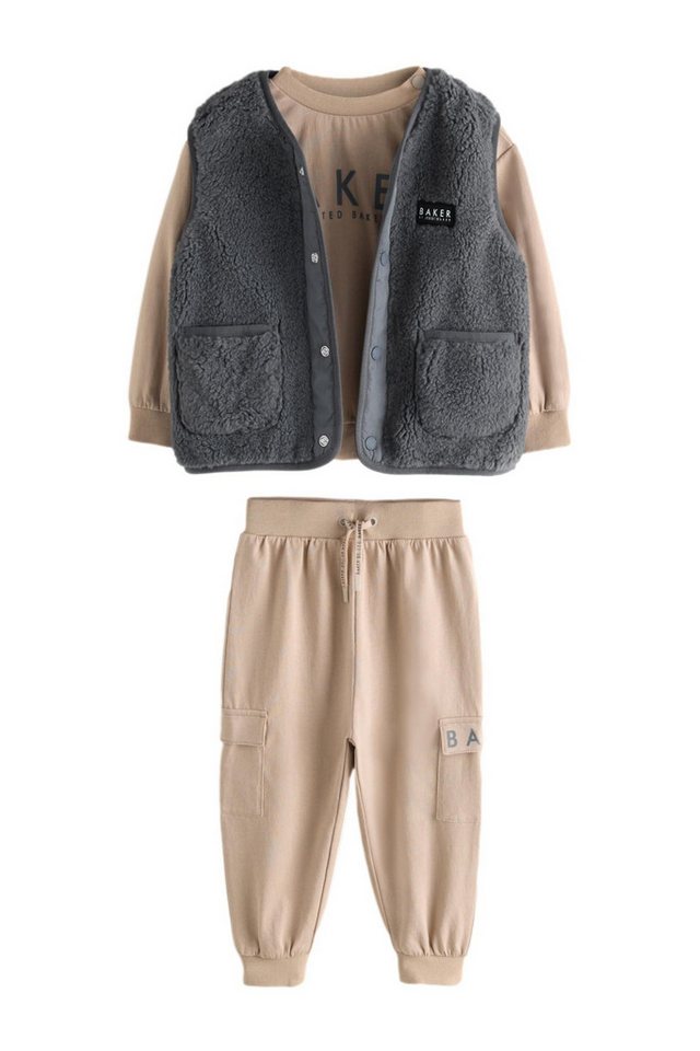 Baker by Ted Baker Sweatanzug Baker by Ted Baker Weste, Sweatshirt und Jogger (3-tlg) von Baker by Ted Baker