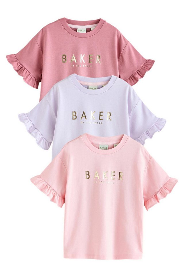 Baker by Ted Baker T-Shirt Baker by Ted Baker T-Shirts, 3er-Pack (3-tlg) von Baker by Ted Baker