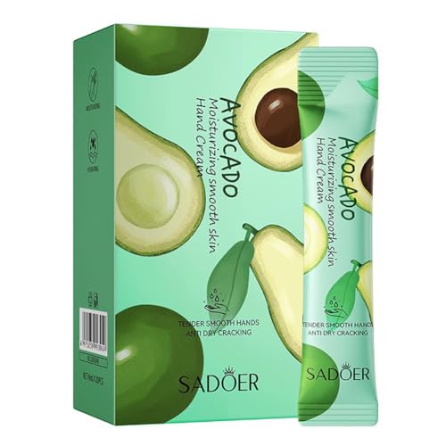 Früchte Duftendes Handcreme Set 4 ml x 20 Stück Feuchtigkeitsspendende Handcreme Tief feuchtigkeitsspendende und nährende Handpflegecreme Nicht fettend und schnell einziehend von BakerMiche