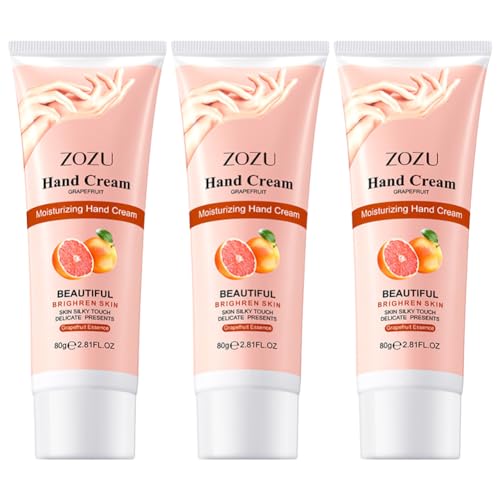 Handcreme für sehr trockene Hände und arbeitende Hände 80 g x 3 Stück Ultra feuchtigkeitsspendendes und tiefenwirksam nährendes reparierendes Handcreme Set Geeignet für alle Hauttypen von BakerMiche