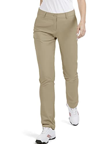 Damen Golfhose Stretch Gerade Leicht Atmungsaktiv Twill Arbeit Chino Damen Hose, Khaki1, 40 Damen Golfhose Stretch Gerade Leicht Atmungsaktiv Twill Arbeit Chino Damen Hose, Khaki1, 40 von Bakery