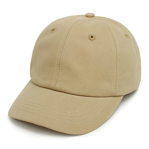 Bakicey Baby Kinder Baseball Cap Kappe Hiphop Kinder Baseballmütze Jungen Mädchen Mütze Baseball Cap Cartoon Drucken Hut Kappe Sonnenblende Flache Hut Baseballkappe (48, Kamel) von Bakicey