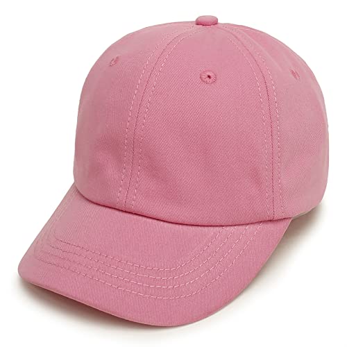 Bakicey Baby Kinder Baseball Cap Kappe Hiphop Kinder Baseballmütze Jungen Mädchen Mütze Baseball Cap Cartoon Drucken Hut Kappe Sonnenblende Flache Hut Baseballkappe (52, Rosa) von Bakicey