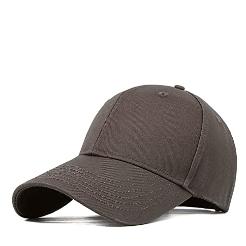 Bakicey Baseball Cap Unisex Sonnenhut Damen Baumwolle Mützen Erwachsenen Hip Hop Baseboard Baseballkappe Verstellbar Herren Kappe (Kaffeefarbe), 56-59 von Bakicey
