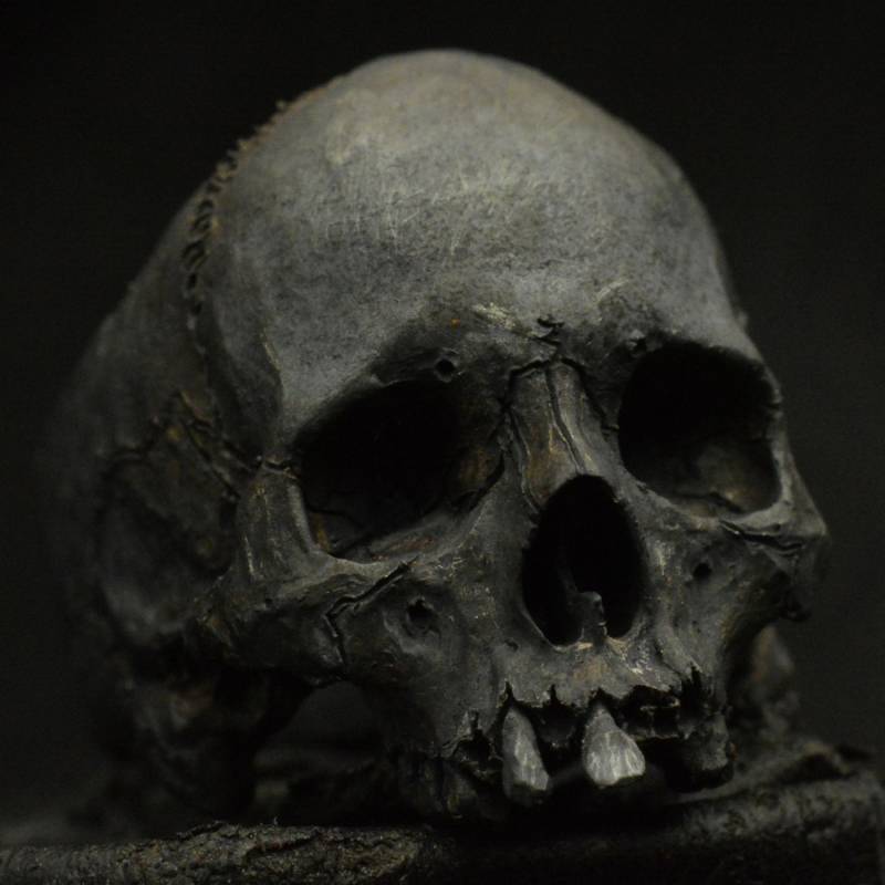 Schädel Ring - Into The Fire Schmuck Zerfallener Halbkiefer Silber Herren Ringe Handgemachter .925 Etsy #28 von Bakogiorgis