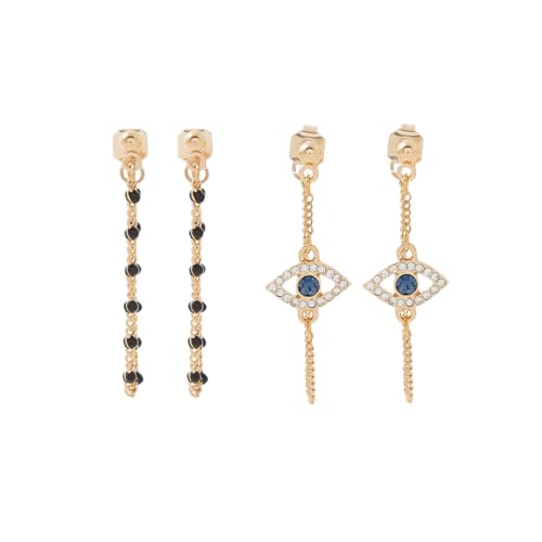 Celestial Ohrringe mit Kette, Modeschmuck Celestial Ohrringe mit Kette, Modeschmuck von BalaBooste