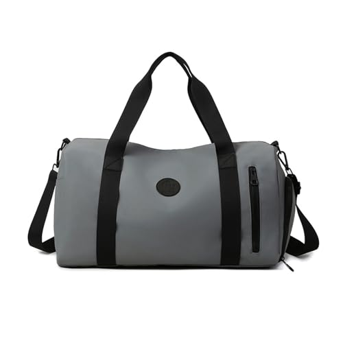 Balakaka Groß Sporttasche für Herren Damen, Reisetasche mit Schuhfach Nassfach, Travel Bag Schwimmtasche Übernachtung Tasche für Fitness,Zementgrau von Balakaka