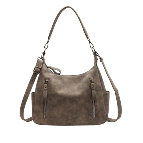 Balakaka Handtasche Damen Große 29 * 9 * 23cm, Damenhandtasche Umhängetaschen mit Verstellbarem Schulterriemen, Fashion Crossbody Bag für Arbeit Reisen Freizeit, Khaki von Balakaka