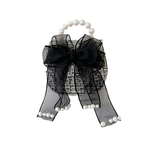 Balakaka Prinzessinnen Umhängetasche Niedliche Schleife, Mini-Perlen-Handtasche für Zum Ausgehen Oder Reisen, Pailletten Kinder-Schultertasche für 2–7 Jahre Mädchen Geschenk von Balakaka