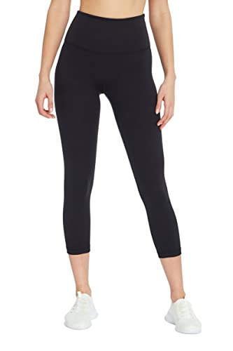 Balance Collection Womens Damen Easy High Rise Capri Leggings, Schwarz, Medium von Balance Collection Womens