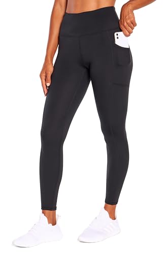 Balance Collection Eclipse Damen-Leggings, lang, hohe Taille, Taschen von Balance Collection