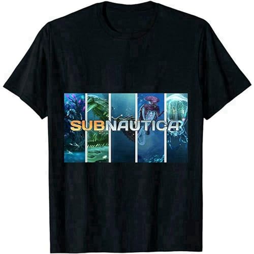 Men's BLGR Subnautica Shirt Indie t Shirt Short Sleeve Shirt von Balance Master