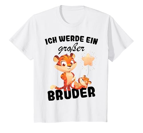 Kinder Ich Werde Großer Bruder 2024 T-Shirt von Bald Großer Bruder Schwangerschaft Verkünden Idee