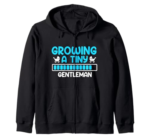 Bald Mama Growing A Tiny Gentleman Lustig Werdende Mutter Kapuzenjacke von Bald Mama Shirt Werdende Mutter Tag Baby Kommt