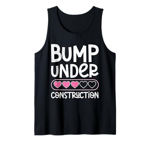 Bald Mama KLEINE BAUSTELLE Baby Kommt Lustiges Mütter Tank Top von Bald Mama Shirt Werdende Mutter Tag Baby Kommt