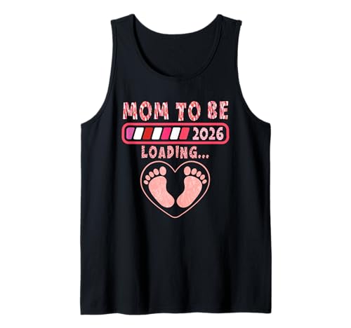 Bald Mama MAMA TO BE WIRD GELADEN LUSTIG Baby Kommt Tank Top von Bald Mama Shirt Werdende Mutter Tag Baby Kommt
