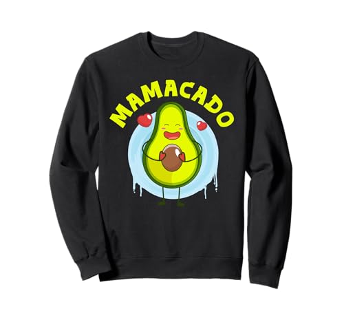 Bald Mama MAMACADO Werdende Mutter Lustig Mütter Sweatshirt von Bald Mama Shirt Werdende Mutter Tag Baby Kommt
