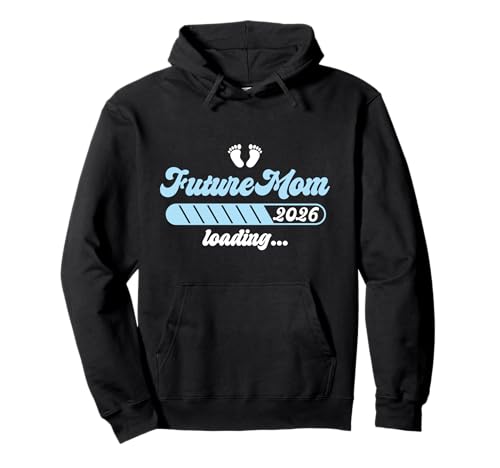 Bald Mama Soon to BE Mama Again Loading 2026 Baby Kommt Pullover Hoodie von Bald Mama Shirt Werdende Mutter Tag Baby Kommt