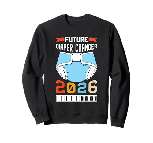 Schwangerschaff FUTURE DIAPER CHANGER Lustig Bald Mama Sweatshirt Schwangerschaff FUTURE DIAPER CHANGER Lustig Bald Mama Sweatshirt von Bald Mama Shirt Werdende Mutter Tag Baby Kommt