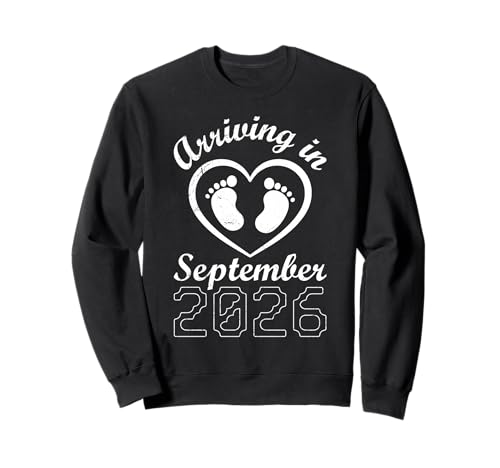 Werdende Mutter ANKUNFT IM SEPTEMBER 2026 Bald Mama Sweatshirt von Bald Mama Shirt Werdende Mutter Tag Baby Kommt