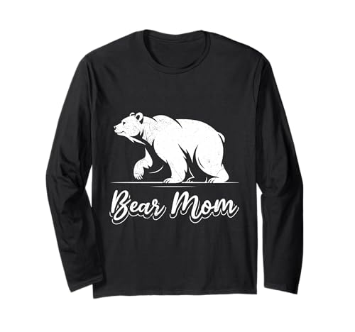 Werdende Mutter BÄRENMAMA Bald Mama Lustiges Schwangerschaft Langarmshirt von Bald Mama Shirt Werdende Mutter Tag Baby Kommt