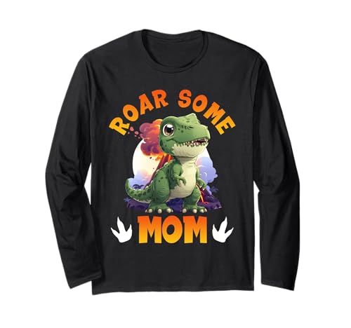 Werdende Mutter Dino Mama Lustiges Bald Mutter Langarmshirt von Bald Mama Shirt Werdende Mutter Tag Baby Kommt