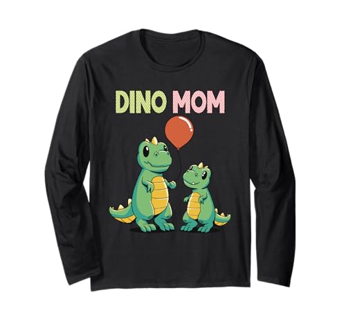Werdende Mutter Dino Mama Lustiges Tag Baby Kommt Langarmshirt von Bald Mama Shirt Werdende Mutter Tag Baby Kommt
