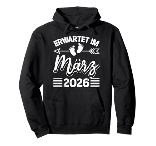 Werdende Mutter ERWARTET IM MÄRZ 2026 Lustig Bald Mama Pullover Hoodie Werdende Mutter ERWARTET IM MÄRZ 2026 Lustig Bald Mama Pullover Hoodie von Bald Mama Shirt Werdende Mutter Tag Baby Kommt