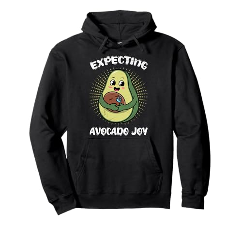 Werdende Mutter Expecting Avocado Joy Lustig Bald Mama Pullover Hoodie Werdende Mutter Expecting Avocado Joy Lustig Bald Mama Pullover Hoodie von Bald Mama Shirt Werdende Mutter Tag Baby Kommt