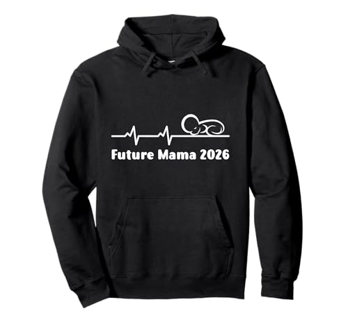 Werdende Mutter Future Mama 2026 Lustiges Bald Mama Pullover Hoodie von Bald Mama Shirt Werdende Mutter Tag Baby Kommt