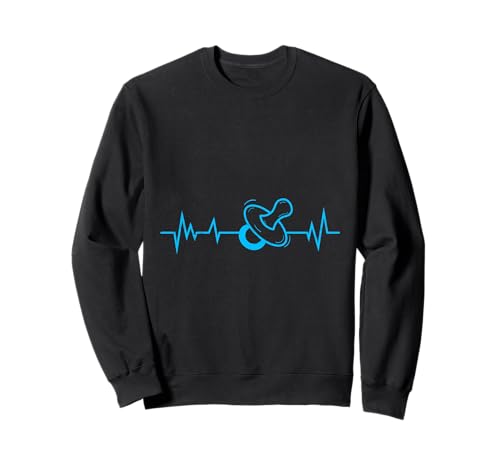 Werdende Mutter HERZKLOPFEN BABY KOMMT Lustig BALD MAMA Sweatshirt von Bald Mama Shirt Werdende Mutter Tag Baby Kommt