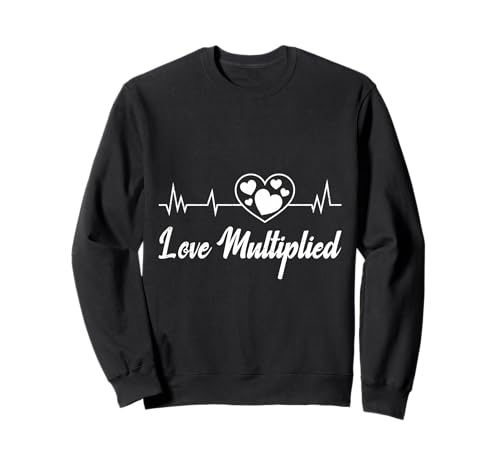 Werdende Mutter LIEBE MULTIPLIZIERT Lustiges Bald Mama Sweatshirt von Bald Mama Shirt Werdende Mutter Tag Baby Kommt