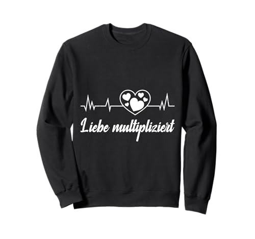 Werdende Mutter LIEBE MULTIPLIZIERT Lustiges Bald Mama Sweatshirt von Bald Mama Shirt Werdende Mutter Tag Baby Kommt