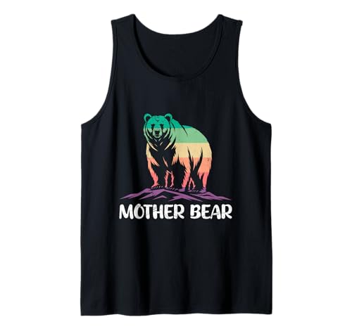 Werdende Mutter MAMA BÄR Bald Mama Lustig Schwangerschaft Tank Top von Bald Mama Shirt Werdende Mutter Tag Baby Kommt