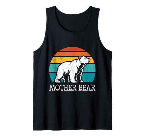 Werdende Mutter MAMA BÄR Bald Mama Lustig Schwangerschaft Tank Top von Bald Mama Shirt Werdende Mutter Tag Baby Kommt