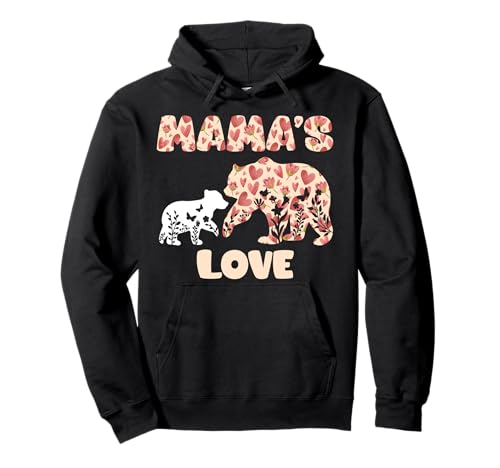 Werdende Mutter MAMA'S LOVE Lustiges Bald Mama Pullover Hoodie von Bald Mama Shirt Werdende Mutter Tag Baby Kommt