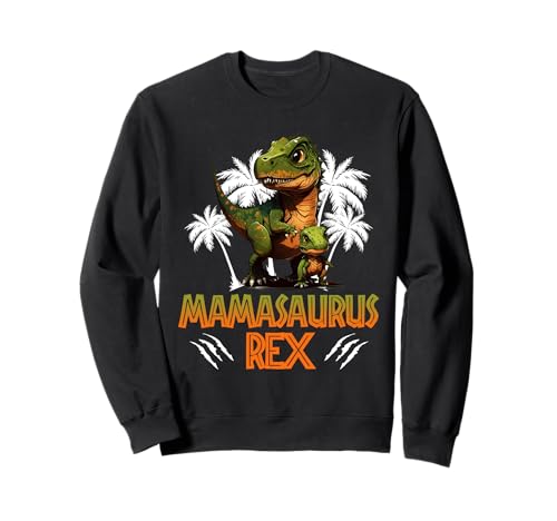 Werdende Mutter MAMA SAURUS Bald Mama Lustig Dino Sweatshirt Werdende Mutter MAMA SAURUS Bald Mama Lustig Dino Sweatshirt von Bald Mama Shirt Werdende Mutter Tag Baby Kommt