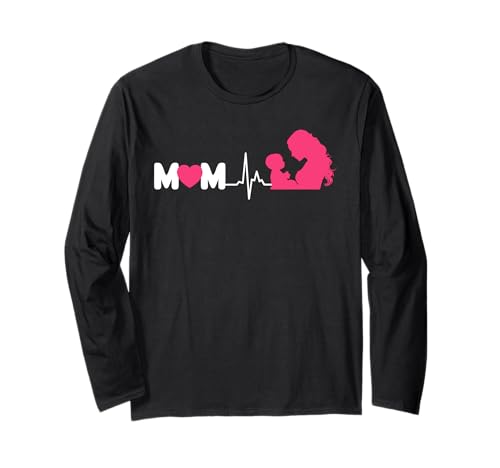 Werdende Mutter MOM Muttertag Lustiges Bald Mama Langarmshirt von Bald Mama Shirt Werdende Mutter Tag Baby Kommt