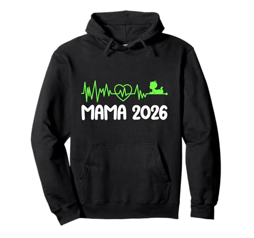 Werdende Mutter Mama 2026 Baby Kommt Lustiges Bald Mama Pullover Hoodie von Bald Mama Shirt Werdende Mutter Tag Baby Kommt