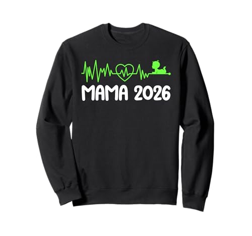 Werdende Mutter Mama 2026 Baby Kommt Lustiges Bald Mama Sweatshirt Werdende Mutter Mama 2026 Baby Kommt Lustiges Bald Mama Sweatshirt von Bald Mama Shirt Werdende Mutter Tag Baby Kommt